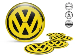VW Dekoration für Felgen Upgrade für Silikon-Sticker